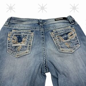 Vigoss Heritage Fit Capris Cropped Jeans